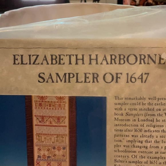 Museum quality needlework Reproduction Sampler. Fabulous company and quality. - Picture 2 of 8